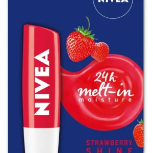 Nivea Lipbalm Strawberry 4.8/5.5Ml