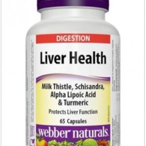Webber Naturals Liver Health Capsules 65'S