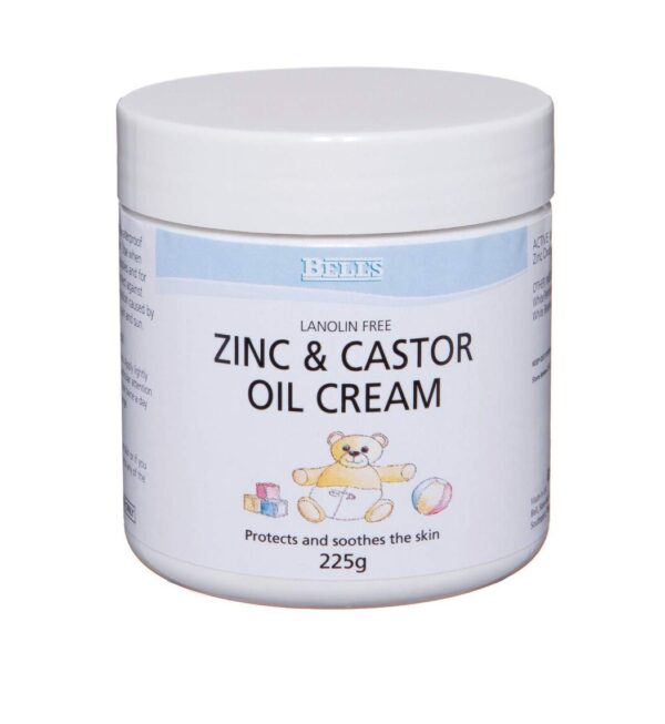 Zinc & Castor Oil Cream 225G
