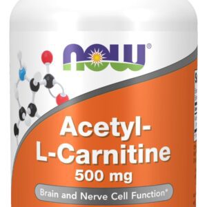 Now Acetyl-L-Carnitine 500Mg Capsules