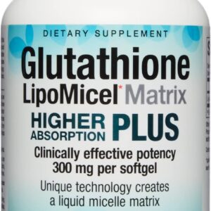 Webber Naturals Glutathione Lipomicel 300Mg Per Softgels Liquid 60'S