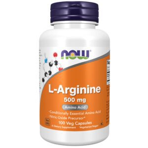 Now L-Arginine 500Mg Capsules 100'S