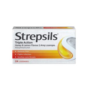 Strepsils Triple Action H/Lemon 24'S