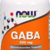 Now Gaba 500Mg Capsules 100'S