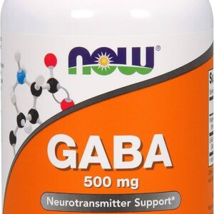 Now Gaba 500Mg Capsules 100'S