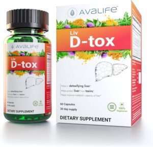 Avalife Liv D-Tox Capsules 60'S
