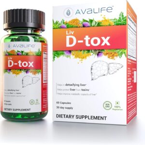 Avalife Liv D-Tox Capsules 60'S