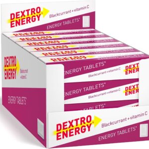 Dextro Energy Black Current $Vit C Tablets 47G