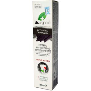Dr Organic Charcoal Toothpaste 100Ml
