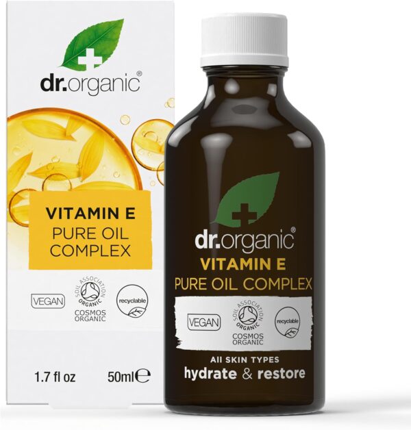 Dr Organic Vitamin E Pure Oil Complex 50Ml