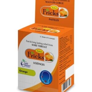 Fricks Orange Lozenges 72'S