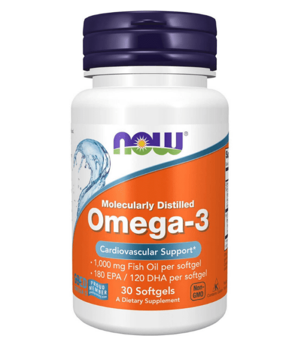 Now Omega 3 1000Mg Sgels 30'S