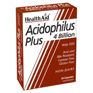 Healthaid Acidophilus Plus 4 Billion Strains 60'S
