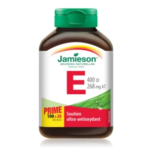 Jamieson Vitamin E 400Iu/268Mg Softgels 120'S