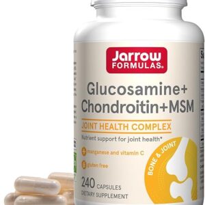 Jarrow Formula Glucosamine, Chondroitin + Msm