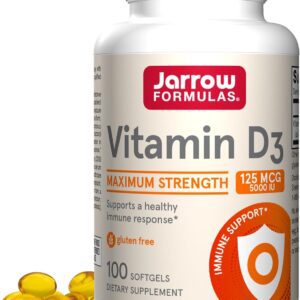 Jarrow Formula Vitamin D3 5000Iu