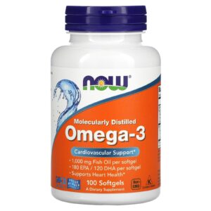 Now Omega 3 1000Mg Sgels 100S