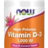 Now Vitamin D3 1000Iu Capsules 180'S