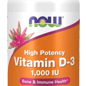 Now Vitamin D3 1000Iu Capsules 180'S
