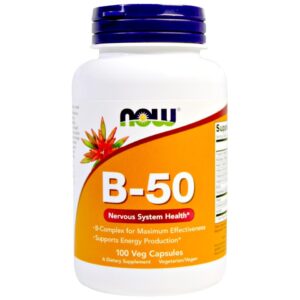 Now B50 Vit B Complex Tablets 100'S