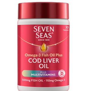 Seven Seas Cod Liver Multivitamin Capsules 30'S