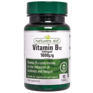 Natures Aid Vitamin B12 1000Ug (Sublingual) 90'S