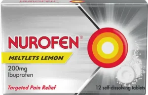 Nurofen Metlets Lemon 200Mg Tablets 12'S