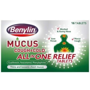 Benylin Mucus Cough&Cold Tablets 16'S