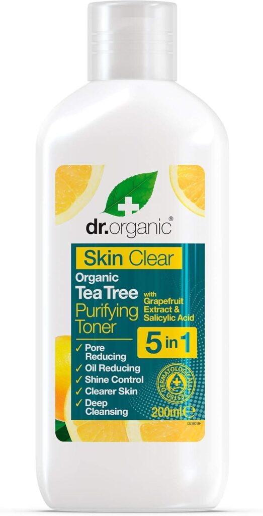 Dr Organic Clear 5 In 1 Purifying Toner