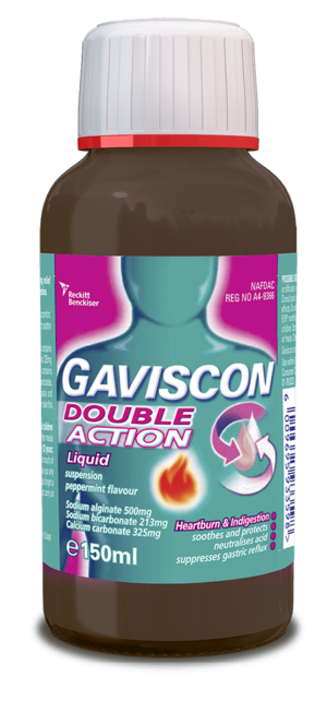 Gaviscon Double Action Suspension 150Ml
