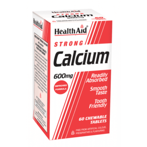 Healthaid Calcium 600Mg Chewable 60S