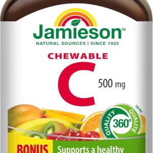 Jamieson Chewable C 500Mg Tabs 120S