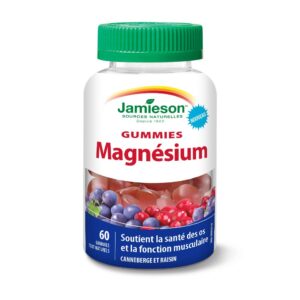 Jamieson Magnesium( (Bisglycinate) Gummies 60'S