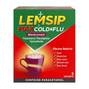 Lemsip Max Cold &Flu B/Current Satchets 5'S