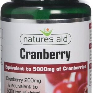 Natures Aid Cranberry 200Mg 90'S