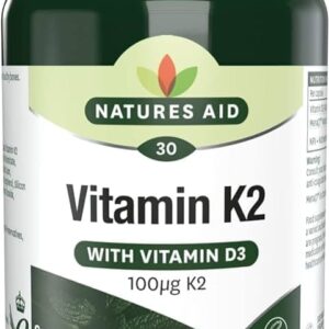 Natures Aid K2 100Mcg 30'S