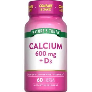 Natures Truth Calcium 600Mg 60S