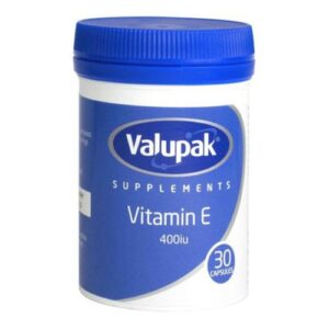 Valupak Vitamin E 400Iu 30S