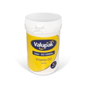 Valupak Vitamin D3 5000Iu 30S