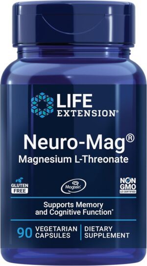 Life Extension Neuro-Magnesium L-Threonate 5Mg 60 Lozenges