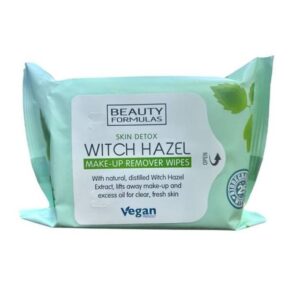 BEAUTY FORMULA WITCH HAZEL MAKE-UP REMOVER WIPES 25'S