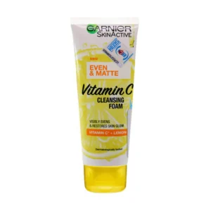 Garnier Skinactive Even & Matte Vitamin C Cleansing Foam 100Ml
