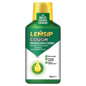 Lemsip Mucus Cough Syrup 180Ml