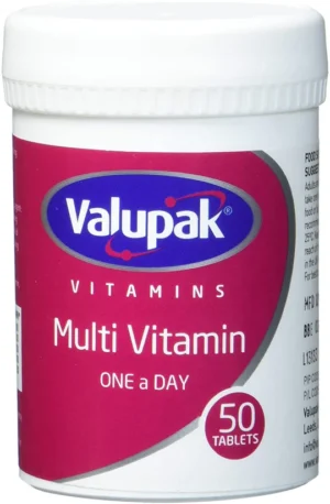 Valupak Multivitamin Tablets 50S