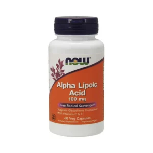 Now Alpha Lipoic Acid 100Mg Caps 60'S