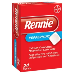 Rennie Peppermint Tabs 24S