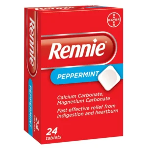 Rennie Peppermint Tabs 24S