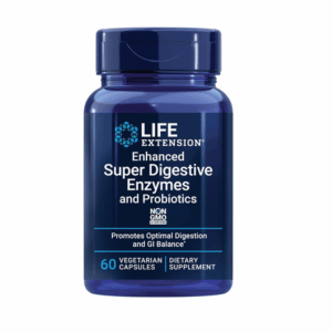 Life Extension Enhance Super Digestive Enzymes & Probiotics 60'S Vaps