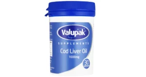 Valupak Cod Liver Oil 400Mg Caps 30's