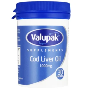 Valupak Cod Liver Oil 400Mg Caps 30S